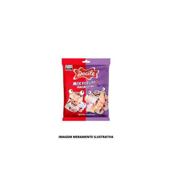 MARSHMALLOW - DOCILE - 220g MIX FOFURAS